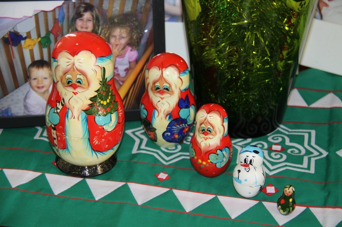 Christmas Babushka Dolls